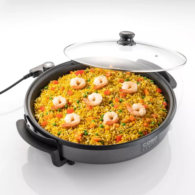 Caso Professional Party Pan | 1500 W | ohjelmien määrä 1 | harmaa