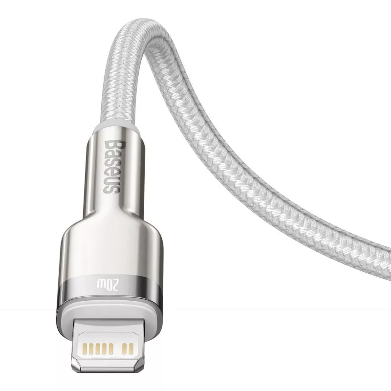Baseus Cafule kaapeli 2m Lightning USB C pikalataus tiedonsiirto
