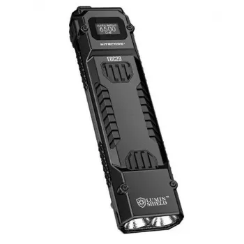 Käsivalaisin Nitecore EDC29 ruostumaton teräskotelo, 2 LEDiä, 15–6500 lm, IP54, USB ladattava