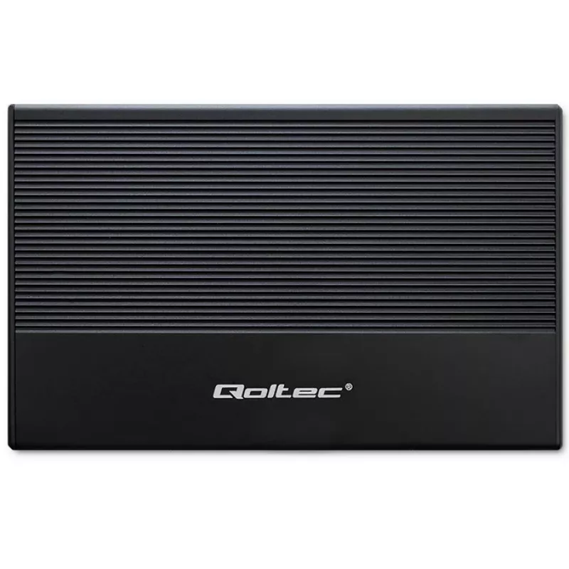Kotelo 2,5 tuuman SATA-SSD/HDD:lle QOLTEC 52277 USB 3.0