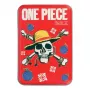 Pelikortit Paladone One Piece metallirasiassa – vakiopakan koko