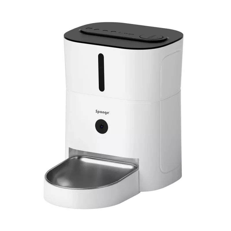 Älykäs lemmikkien ruokinta-automaatti kameralla Sponge SPONGE Pet Feeder Smart Camera