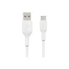 USB-kaapeli Belkin CAB001BT2MWH 2 m USB-A – USB-C valkoinen