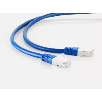 S/CONN 75725-HB Cat.6 S/FTP PIMF halogeeniton patch-kaapeli, 15 m, sininen