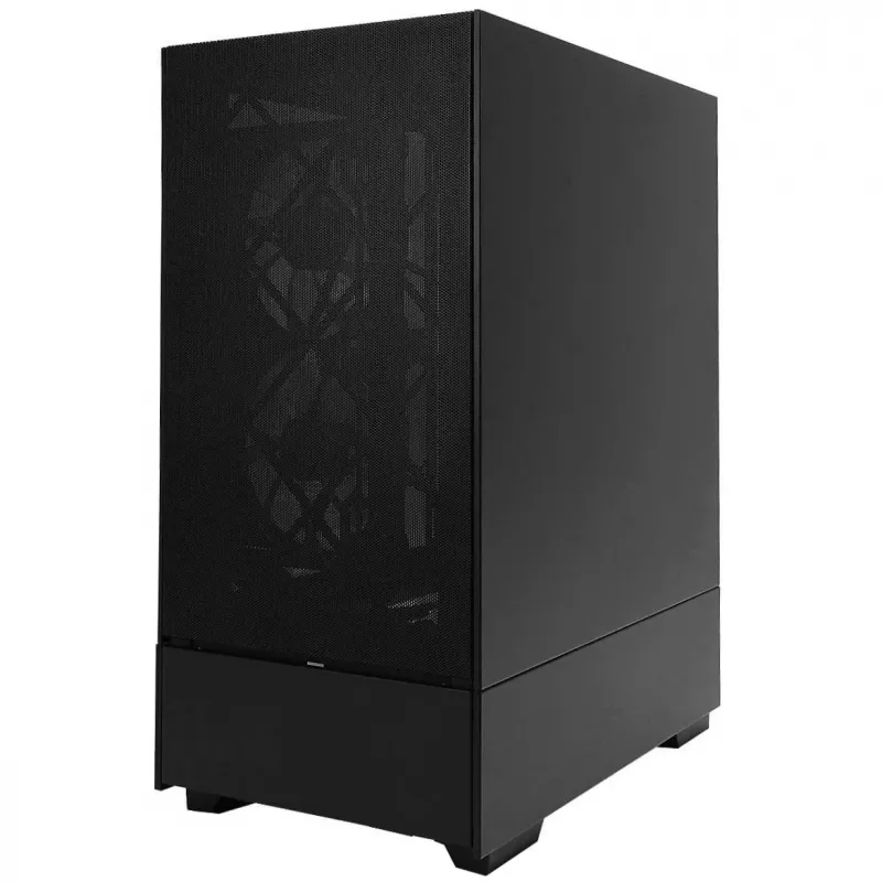 InWin Modfree Base Big-Tower karkaistu lasi - musta