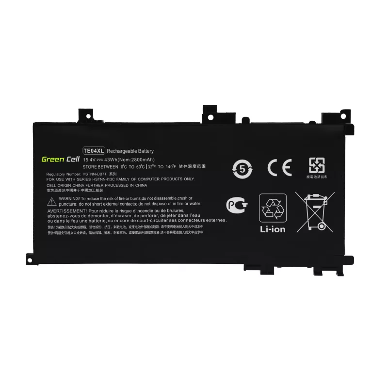 Battery Green Cell HP180 HP Omen Pavilion 15-AX 15-BC