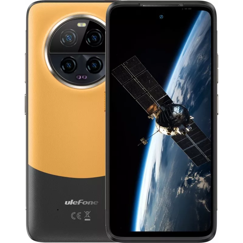 Rugged-älypuhelin UleFone Armor 23 Ultra 5G – 12 GB RAM, 512 GB tallennustila, oranssi