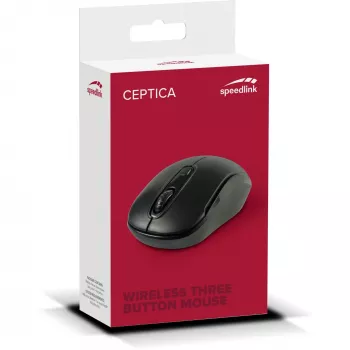 Hiiri SPEEDLINK SL-630013-BKBK RF langaton molempikätinen