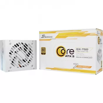Seasonic CORE GX-750 virtalähde 750 W 20+4 pin ATX ATX valkoinen