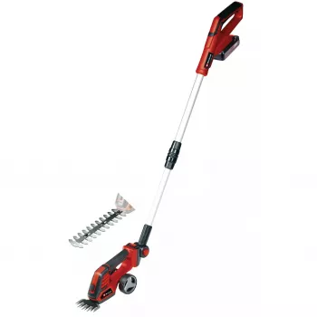 Ruoho- ja pensasleikkuri EINHELL GE-CG 18/100 Li 18 V Li-Ion 2,5 Ah — johdoton trimmeri, terät 100 mm