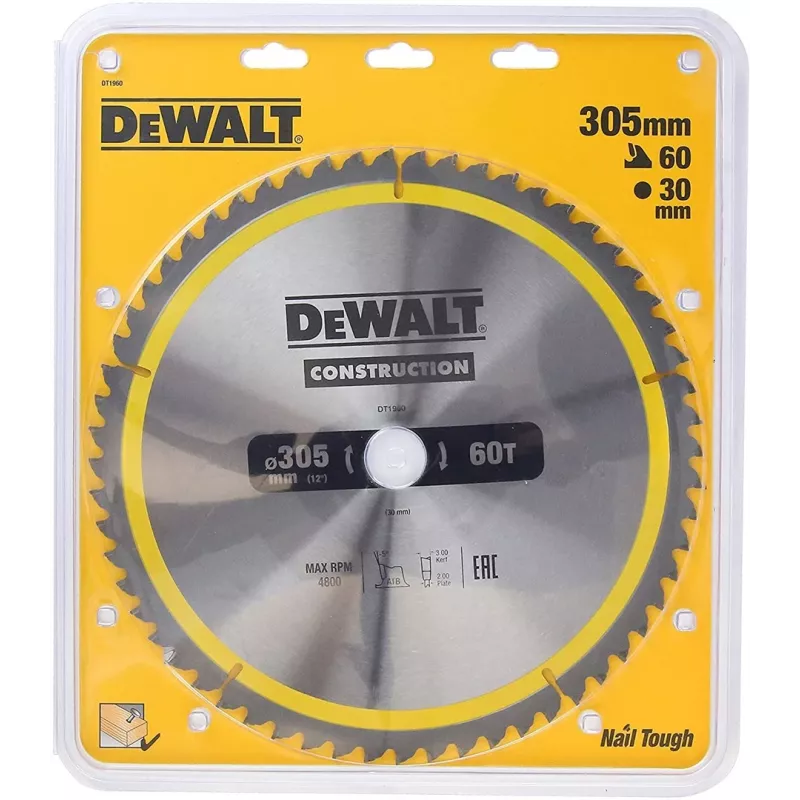 Pyörösahanterä DeWALT DT1960-QZ
