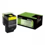 Lexmark 802XYE väriainekasetti (80C2XYE), keltainen, 4 000 sivua