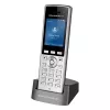 Grandstream Networks WP822 IP-puhelin musta, hopea 2 linjaa LCD Wi-Fi