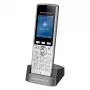 Grandstream Networks WP822 IP-puhelin musta, hopea 2 linjaa LCD Wi-Fi