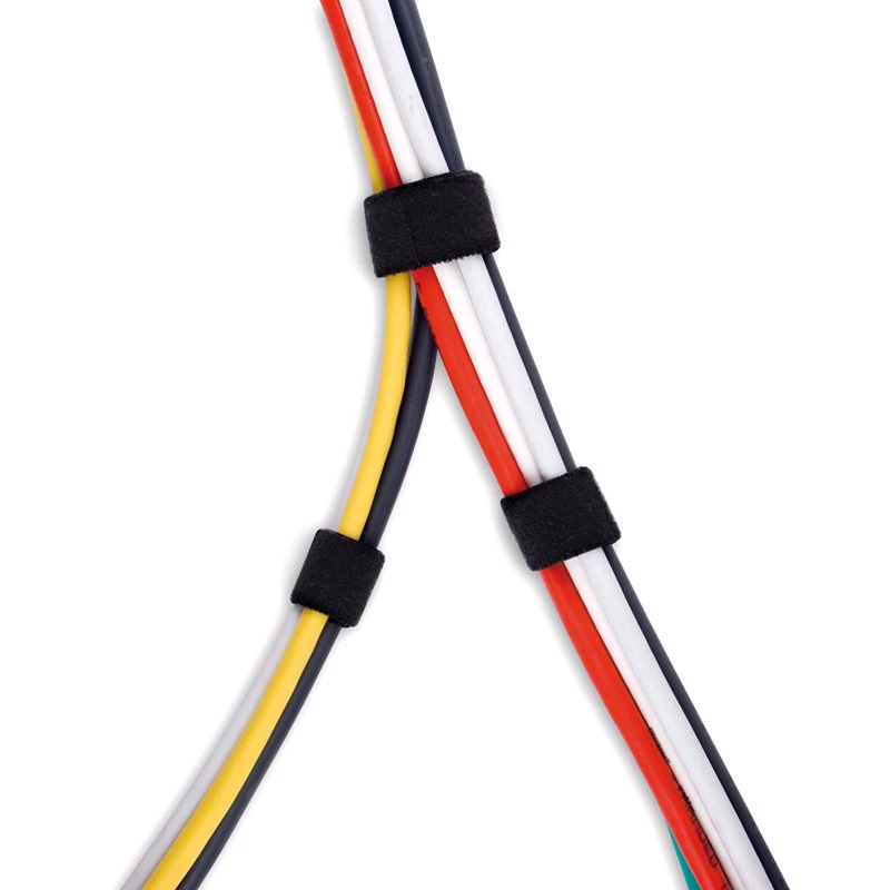 LABEL THE CABLE LTC PRO Roll Strap, kaksipuolinen tarranauha, 25 m keltainen