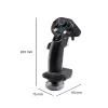 Flightstick-lisäkahva Thrustmaster Sol-R 3 AVA, musta, USB Type-C, analoginen/digitaalinen, PC, 75×115×200 mm