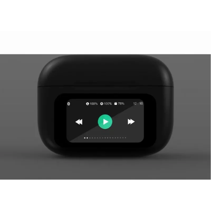 Kuulokkeet BLUETOOTH/TWS-LCD-ANC-01-BK Gembird
