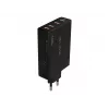 BLOW 4xUSB-C PD 100W GaN seinälaturi, musta