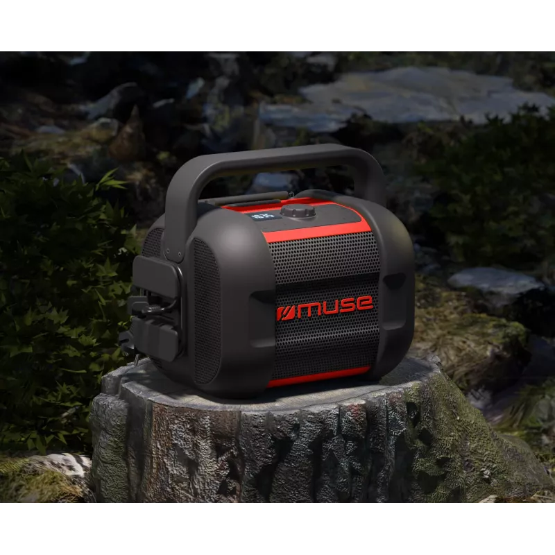 Kannettava Bluetooth-radio Muse M-968 BTR — 40 W, NFC, ladattava akku