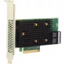 Liitäntäkortti Broadcom HBA 9500-8i PCIe NVMe - SAS, 1 sisäinen Mini-SAS-portti, Full-Height/Low-Profile, harmaa/musta