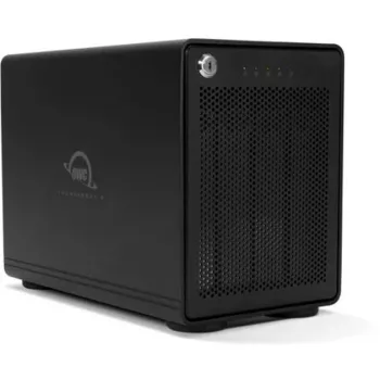 ThunderBay 4 - RAID 5 (musta, 4-paikkainen tallennuskotelo kahdella Thunderbolt 3 -portilla)