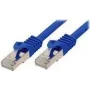 Verkkokaapeli ShiverPeaks BASIC-S Cat7 S/FTP (S-STP) sininen, 1 m, RJ-45, kultakontaktit