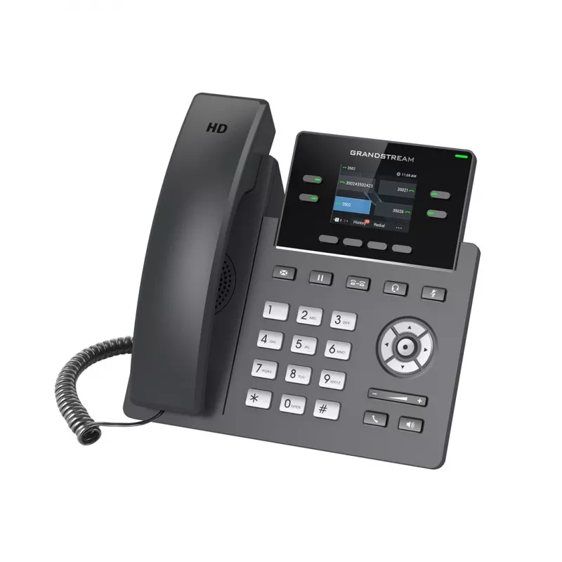 Grandstream Networks GRP2612 IP-puhelin musta 2 linjaa
