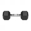 REBEL ACTIVE kumipäällysteiset valurautakäsipainot 2x8 kg