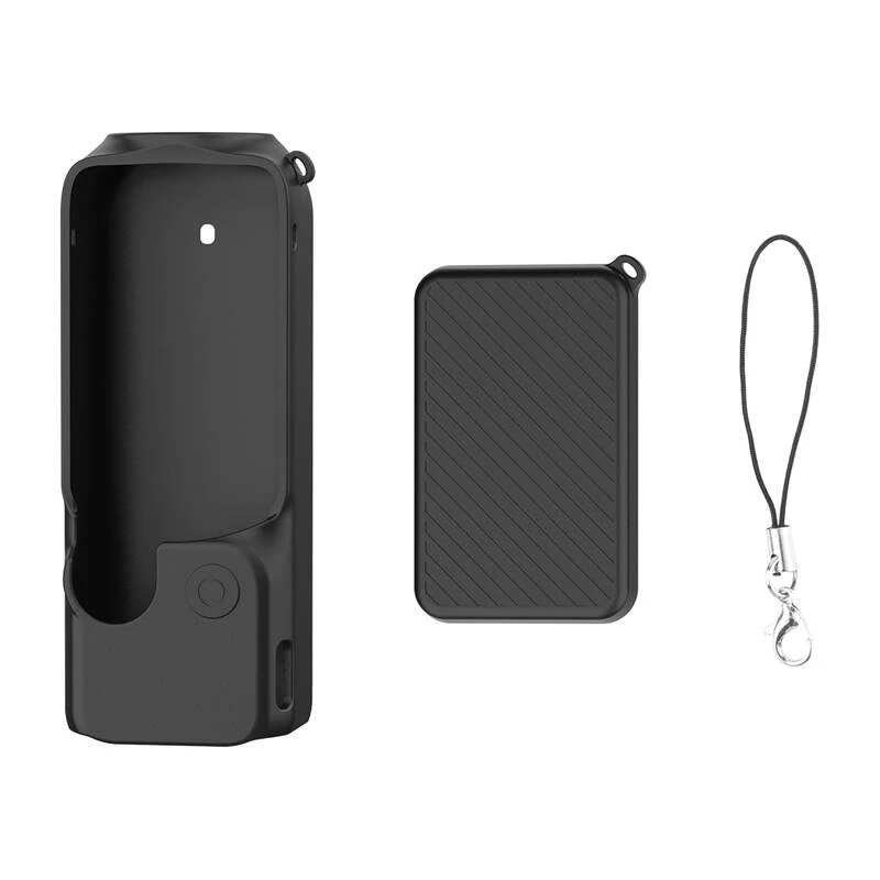 PULUZ silikonikotelo kantohihnalla DJI OSMO Pocket 3:lle