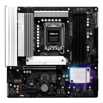 Emolevy ASROCK B860M Pro RS — Intel B860, LGA 1851, micro ATX, DDR5, 4× DIMM, 2.5Gb LAN, 1×PCIe5 x16