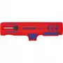 Knipex 16 85 125 SB kaapelinkuorintatyökalu sininen, punainen
