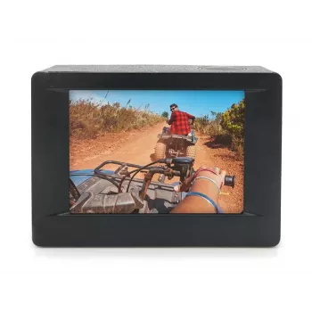 Easypix GoXtreme Enduro musta - action-kamera - kiinnitettävä - 4K / 30 fps - 8,0 MPix - Wi-Fi - jopa 30 m vedenpitävä - musta