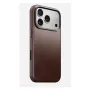 Puhelinkotelo Nomad Traditional Leather Case iPhone 17 Pro, nahka-mikrokuitu, sopii 6,3 inch (16 cm), ruskea