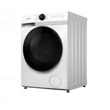 Pyykinpesukone Midea MF200W80WB/W-HR, edestä täytettävä, 8 kg, 1400 kierr./min, LCD, höyry, 60 cm leveä