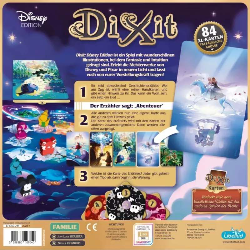 Dixit: Disney Edition, lautapeli