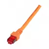 EFB-Elektronik RJ45-patch-kaapeli Cat.6 S/FTP LSZH oranssi 0,5 m valmistaja: EFB Elektronik (K5516.0,5)