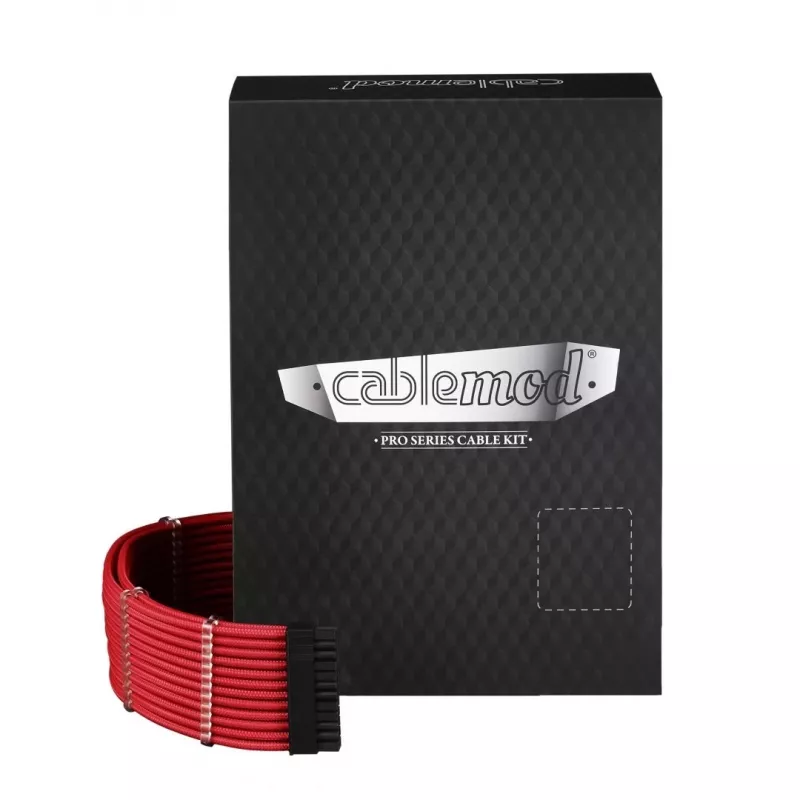 Sisäinen virtakaapeli Cablemod CM-PRTS-FKIT-NKR-R punainen