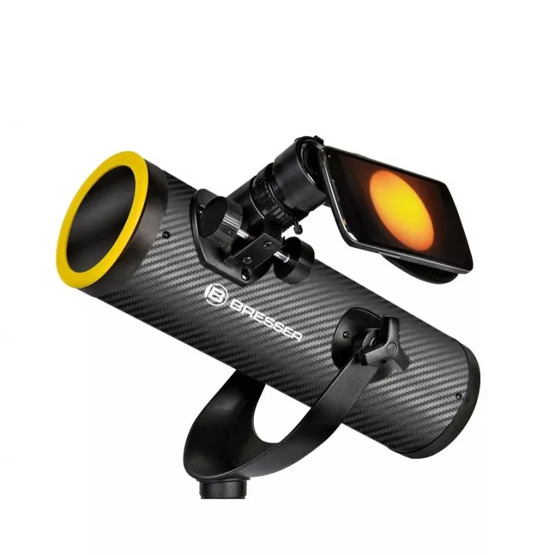 Reflektor Bresser Optics Solarix 18x musta hopea