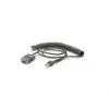Zebra CBA-RF2-C09ZAR sarjakaapeli musta 2,8 m RS232 DB9