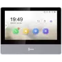 Video-ovipuhelinjärjestelmä Hikvision DS-KH8350-TE1 7 inch IPS-kosketusnäyttö, PoE, SIP, MicroSD-paikka, 1024×600, alumiinikotelo, musta