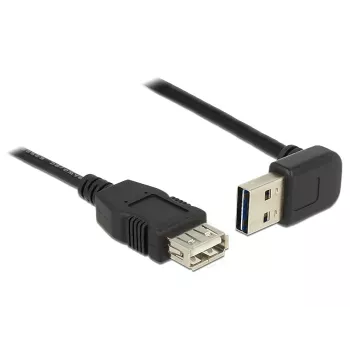 USB-kaapeli DeLOCK 1 m USB 2.0-A - USB 2.0-A musta