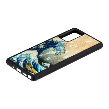 Suojakotelo iKins Samsung Galaxy Note 20:lle Great Wave -kuviolla