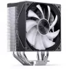 CPU-jäähdytin Jonsbo CA40 musta ARGB, 120 mm PWM-tuuletin, 225 W TDP, musta