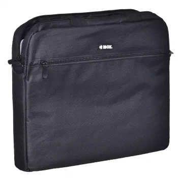 Asiakirjasalkku IBOX TN6020 39,6 cm (15,6 tuuman) kannettaville — nylon, musta, olkahihna