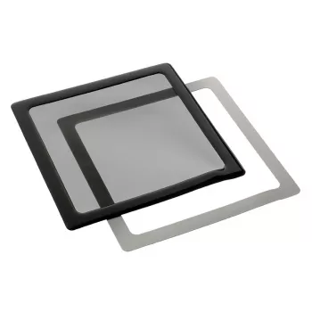 DEMCiflex pölysuodatin 140 mm, neliömäinen – musta/musta
