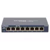 Hallitsematon kytkin NETGEAR GS108GE, 8 porttia, Gigabit Ethernet, 16 Gbit/s