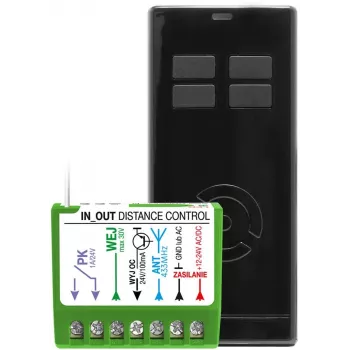 Distance Control -sarja Spalding Proxima IN-OUT T4 — musta