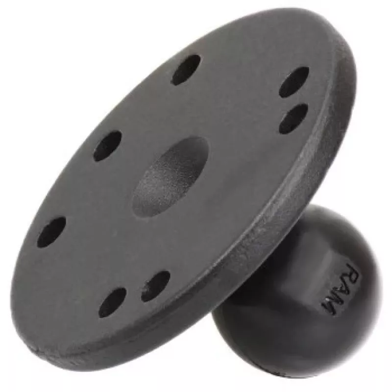 RAM RAM-B-202U - pallonivel - musta Powder Coat - P/N: RAM-B-103U, RAM-B-201U-C, RAP-B-166-A-DU1