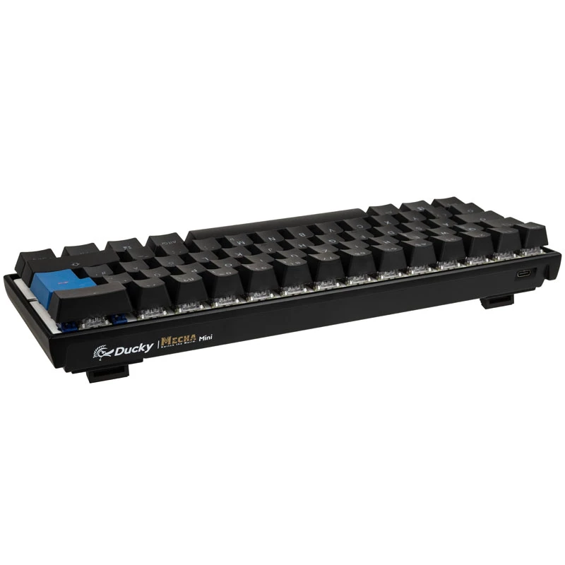 Ducky Mecha Mini näppäimistö Gaming USB englanti musta