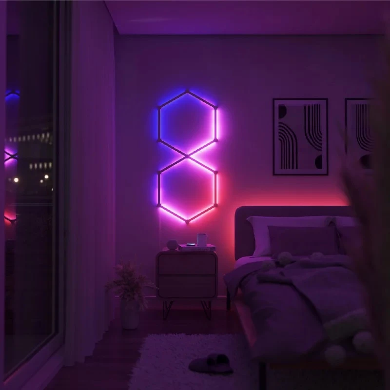 Nanoleaf Lines -tunnelmavalaistuksen laajennuspakkaus 3 kpl